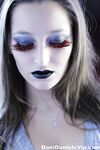 Wild vampire Dani Daniels goes topless and reveals her wonderful boobs