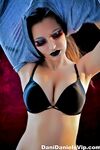 Wild vampire Dani Daniels goes topless and reveals her wonderful boobs