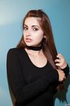 Slutty teen secretary Jade Couture poses provocatively in hot lingerie at work