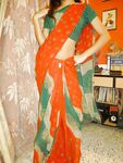 Indian solo girl slides upskirt panties aside before showing her bare breasts