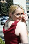 Lusty blonde Harmoni Kalifornia gets stripped and boned by three black men