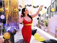 Busty Angela White takes a cock in her warm cunt after a New Year's party