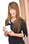 Hot oriental chick Tiffany wets her huge boobs and hot ass in the bath tub
