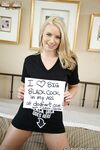 Blonde American wife Anikka Albrite spreads for a big black cock in her ass