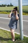 Big boobed MILF Eveline Magic giving a young cab driver a BJ instead of paying
