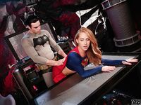 Pornstar Carter Cruise getting fucked by Batman in Robin outfit