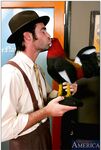 Naughty sexy journalists enjoying steamy office quickies with their coworkers