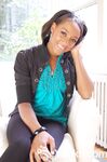 Ebony first timer Kiki B fingers her pussy after getting totally naked