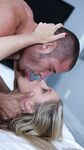 Mega busty blonde mature Julia Ann receives facial after wild bedroom romp