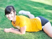 Naughty babe Tasha fists herself & sits on a cone dildo after a kinky workout