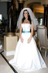 Dark haired female Jayden Jaymes gets caught naked on her wedding night