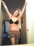 Blonde amateur Danielle takes non nude selfies of her daily life
