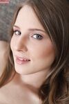 Blue eyed flat chested Nimfa toys her horny amateur pussy solo on the couch