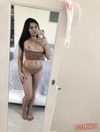 Delightful short brunette Keira Croft spreading her cheeks in a hotel room