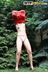 Female exhibitionist hooks up for hardcore sex in public place
