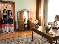 Francesca Le humiliates two kinky lesbians Sarah Shevon and Proxy Paige