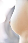 Slender amateur Adria strips and plays with cucumber and big rubber dildo