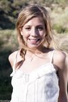 Young blonde Chastity Lynn gives a public blowjob to her man in the car