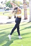 Sexy 18 year old teen Gabbie Carter reveals her huge natural tits in public