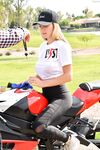 Sexy 18 year old teen Gabbie Carter reveals her huge natural tits in public