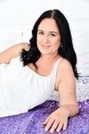 Fat Czech lady Ria Black exposes her big saggy boobs and her bald twat