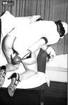 Older ladies from the 50s flaunt their hairy muffs in nylons