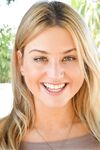 Blonde girl Serena flashes no panty upskirts before modeling totally naked