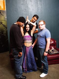 Indian MILF Vanita Sakala taking interracial gangbang and cumshots