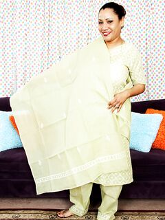 Older mature Indian Kira B modelling her sexy legs non nude in sandals